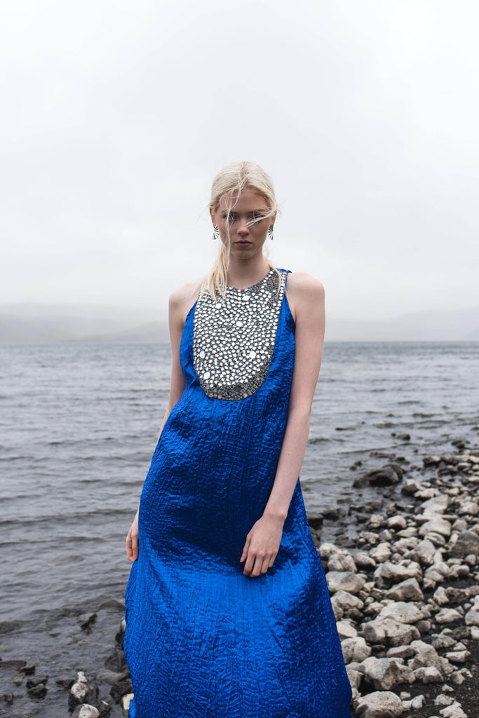 CRUSHED MIRROR MAXI - dash and dot dash and dot