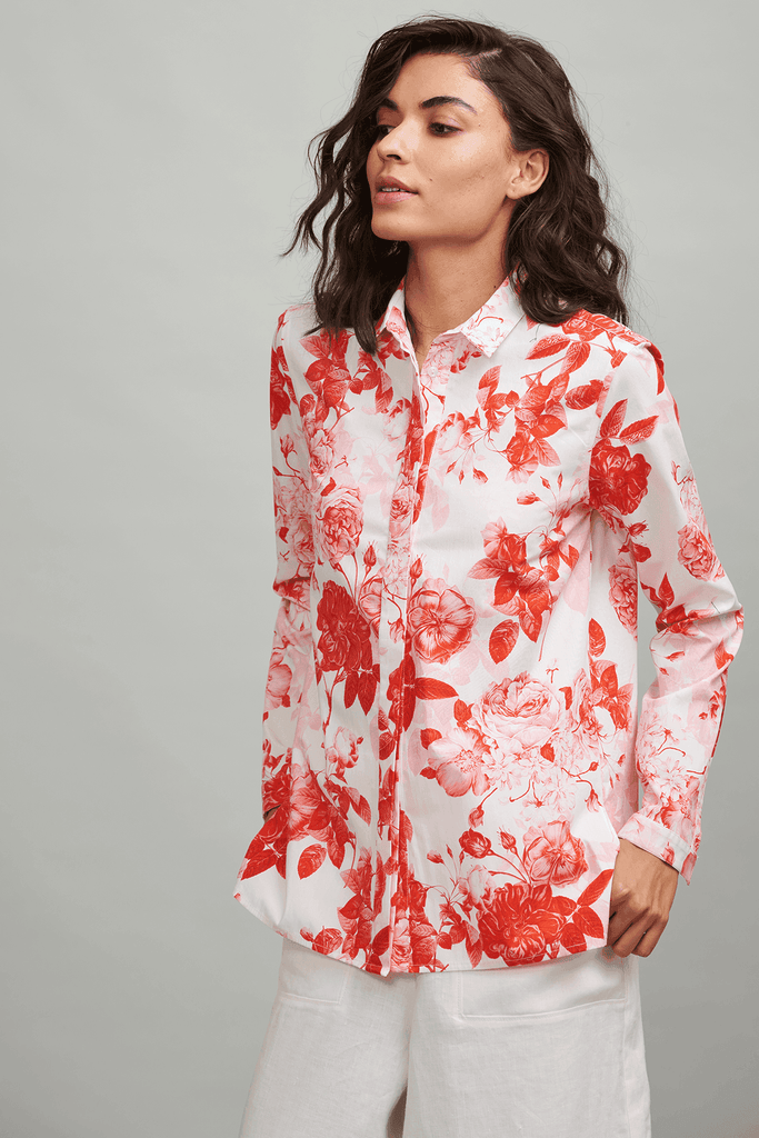 THE ROSE SHIRT - dash and dot dash and dot