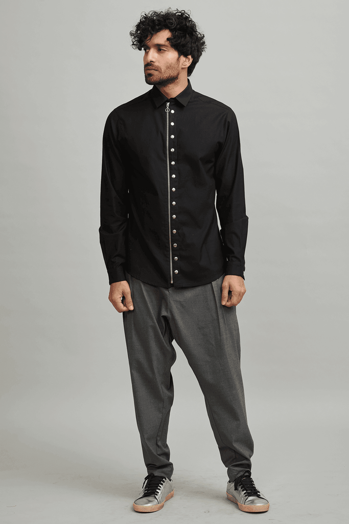 ZIP SNAP SHIRT - dash and dot dash and dot