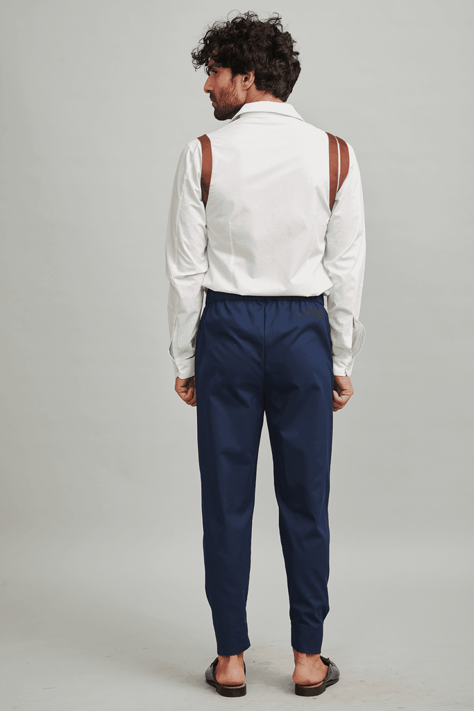 BUTTON CUFF TROUSER - dash and dot dash and dot