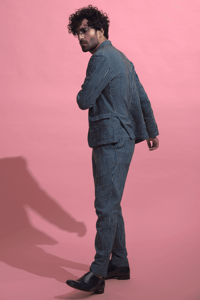 SUMMER STRIPE BLAZER - dash and dot dash and dot