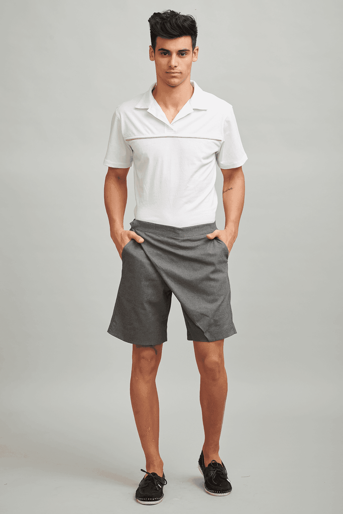 ZIP TEETH POLO - dash and dot dash and dot