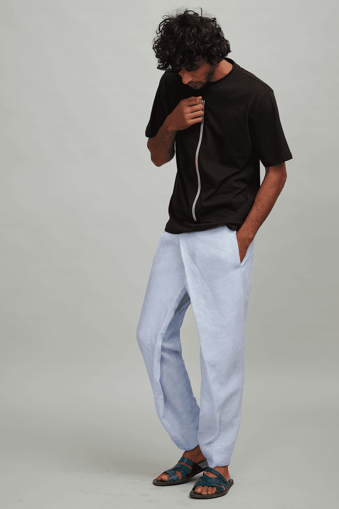 ZIP FRONT TEE - dash and dot dash and dot