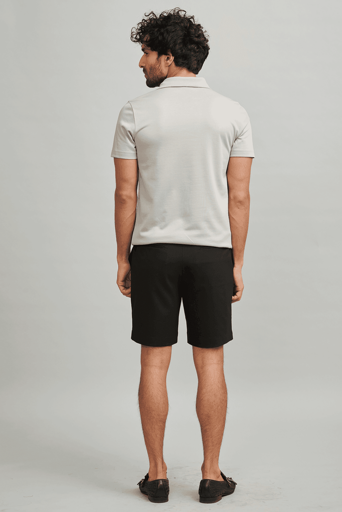 OFF CENTER PLACKET POLO - dash and dot dash and dot