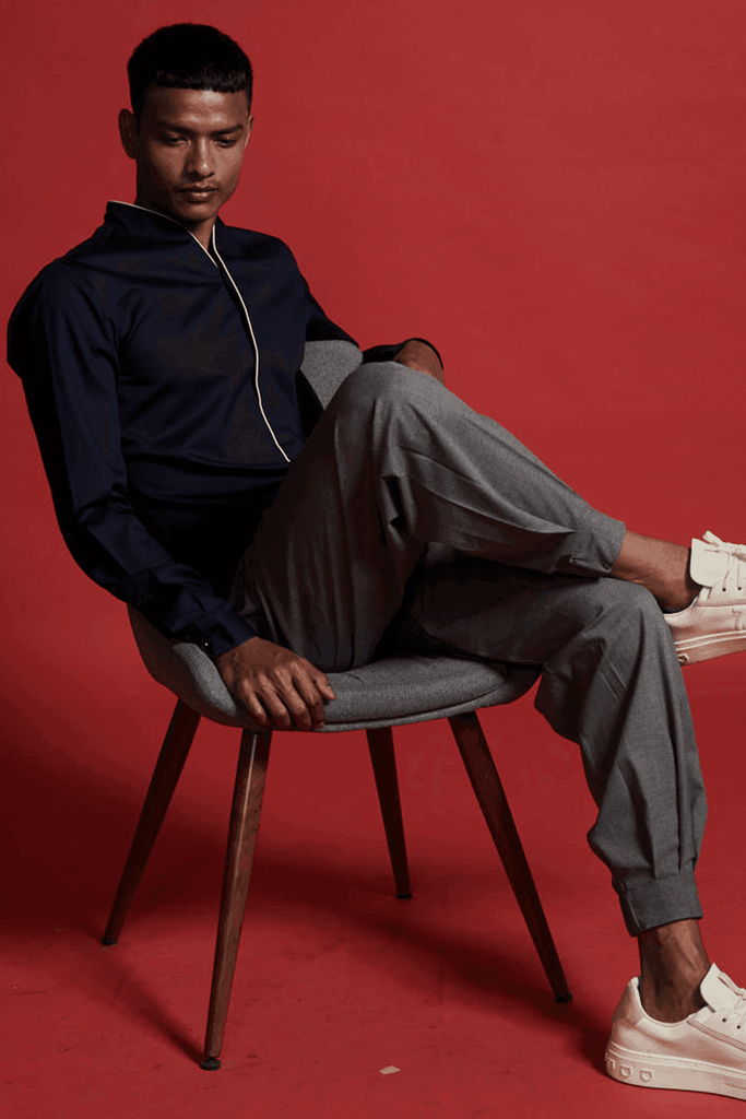 CHEF PIPE SHIRT - dash and dot dash and dot