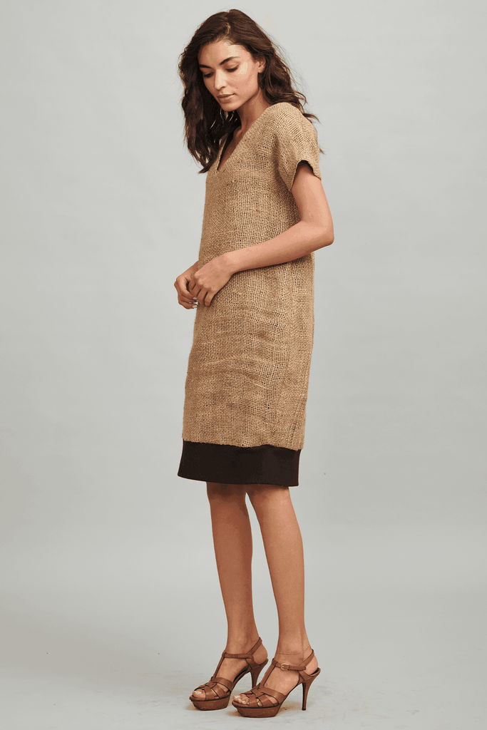 POTATO SACK DRESS - dash and dot dash and dot