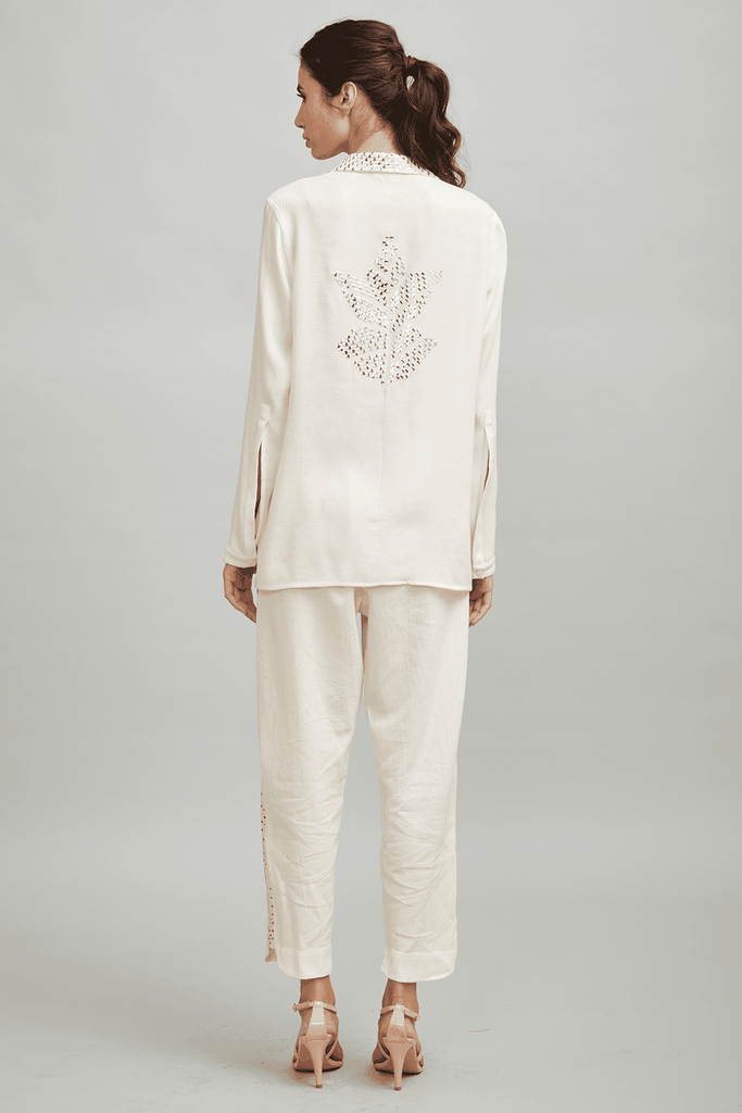 MIRROR EMBROIDERED SHIRT - dash and dot dash and dot