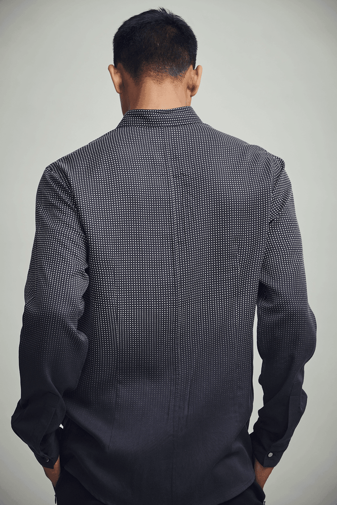 OMBRE POLKA SHIRT - dash and dot dash and dot