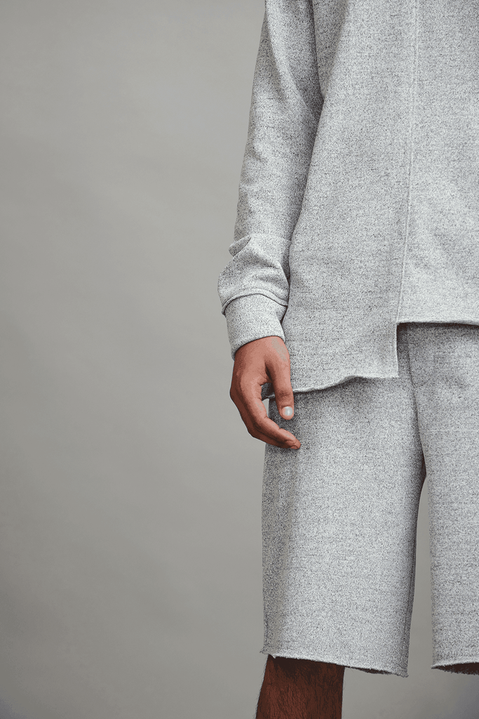 UNEVEN HEM HOODIE - dash and dot dash and dot