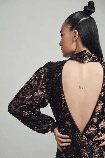 LEOPARD SEQUIN MIDI - dash and dot dash and dot