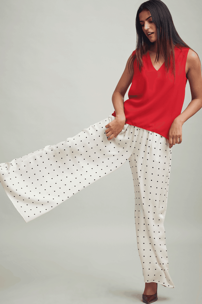 DOTTED PANT - dash and dot dash and dot
