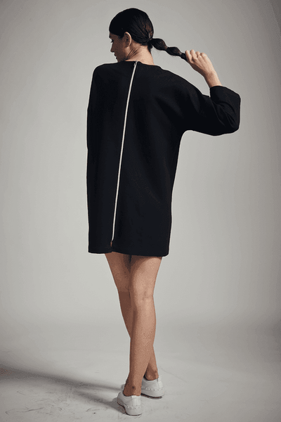 BACK ZIPPER DRESS - dash and dot