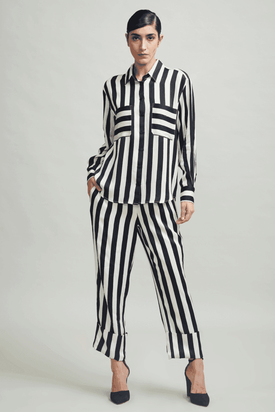 STRIPE SHIRT - dash and dot dash and dot