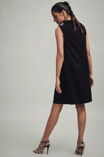 RUCHED NECK BASIC - dash and dot