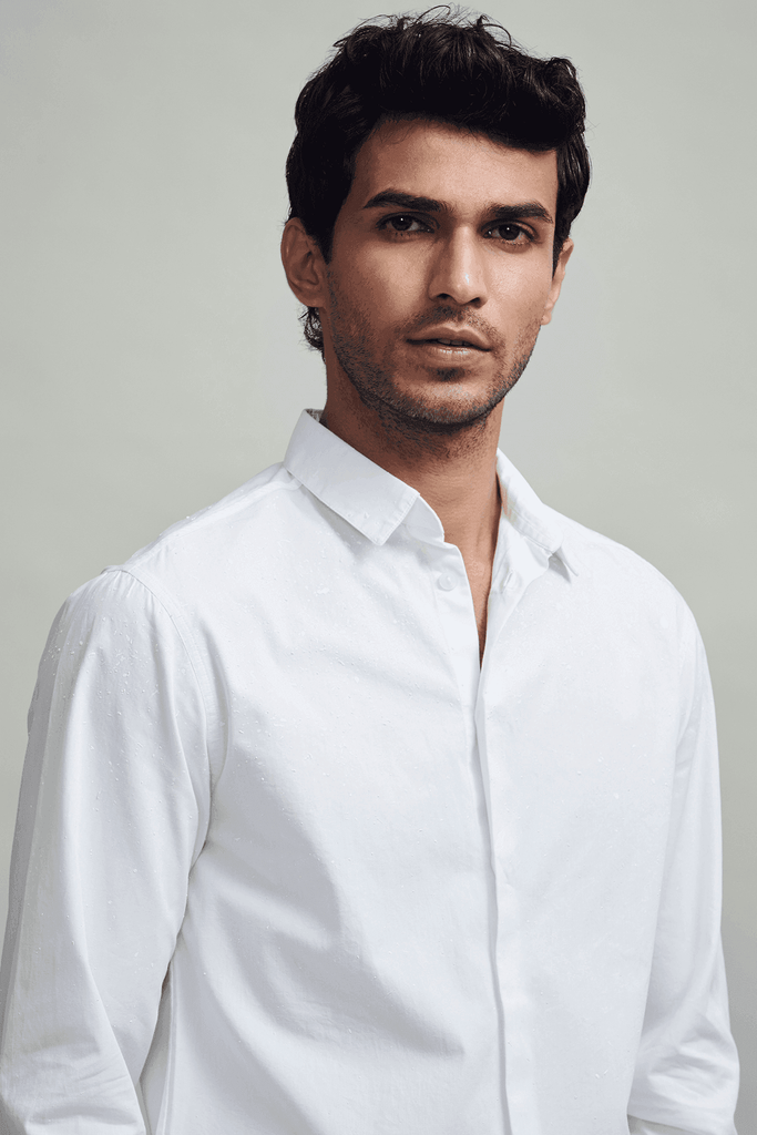 HAND PAINTED SHIRT - dash and dot dash and dot