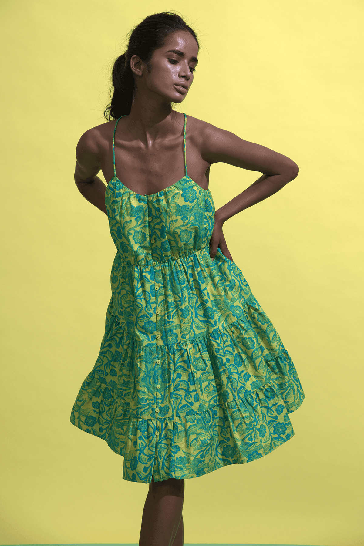 FLORAL TIERED MINI - dash and dot