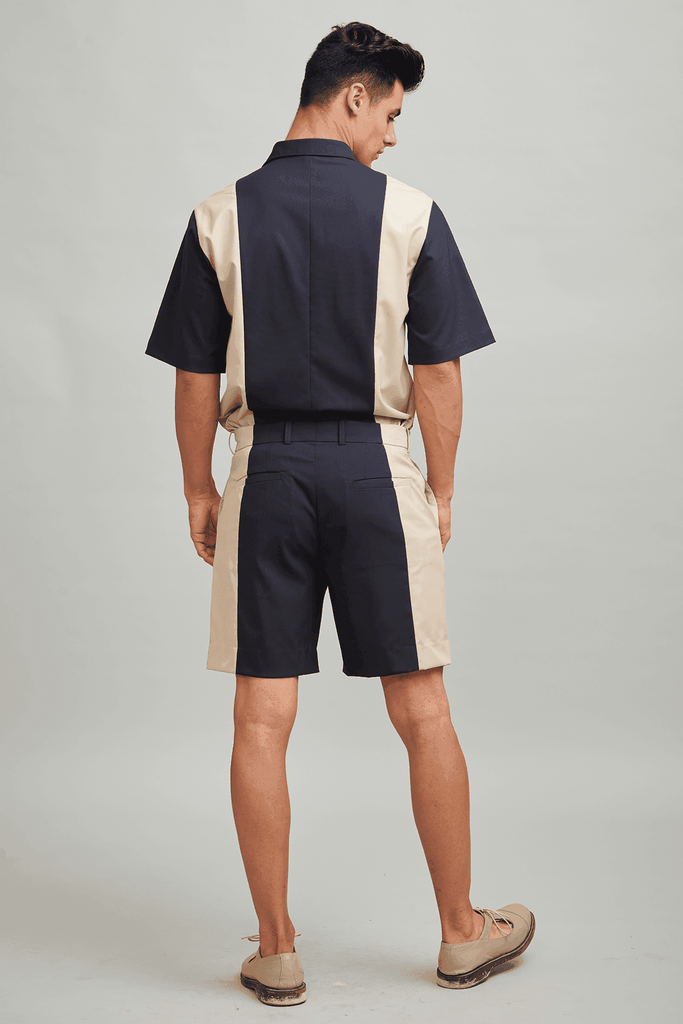 COLOUR BLOCK SHORTS - dash and dot dash and dot