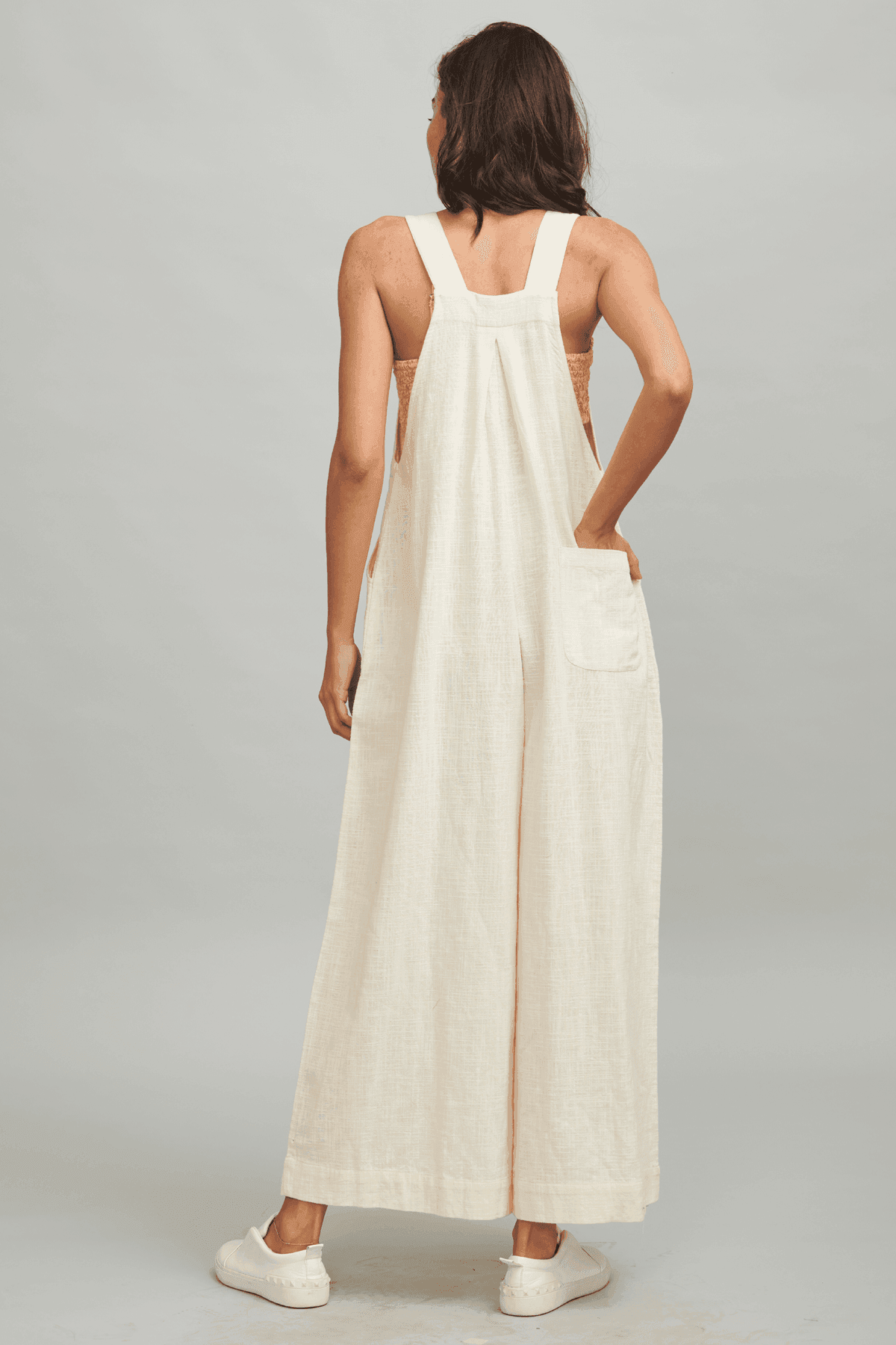 WIDE LEGGED DUNGAREE - dash and dot