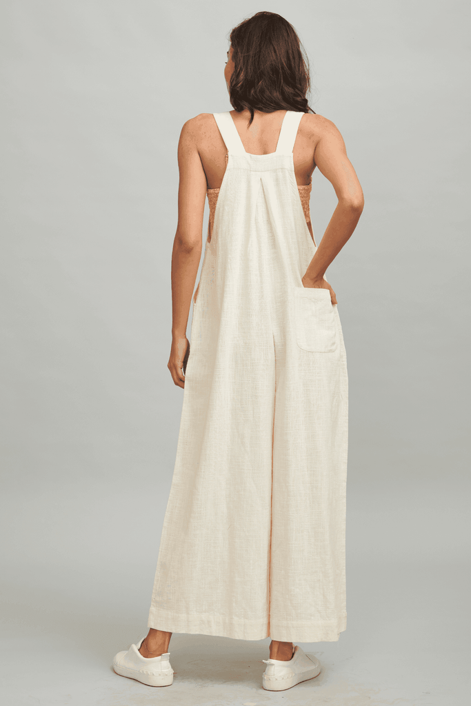 WIDE LEGGED DUNGAREE - dash and dot dash and dot