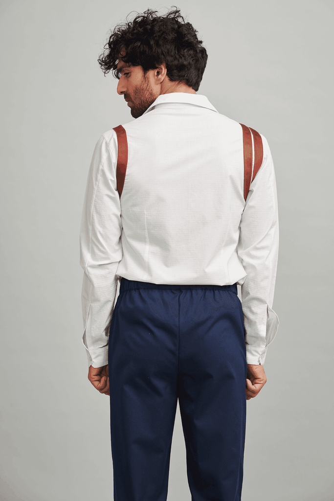 BUTTON CUFF TROUSER - dash and dot dash and dot