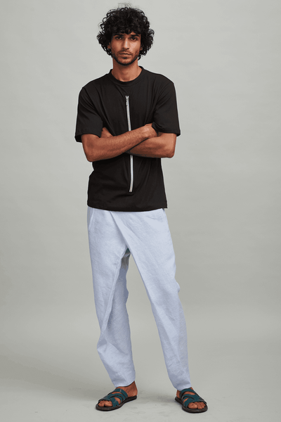 ZIP FRONT TEE - dash and dot