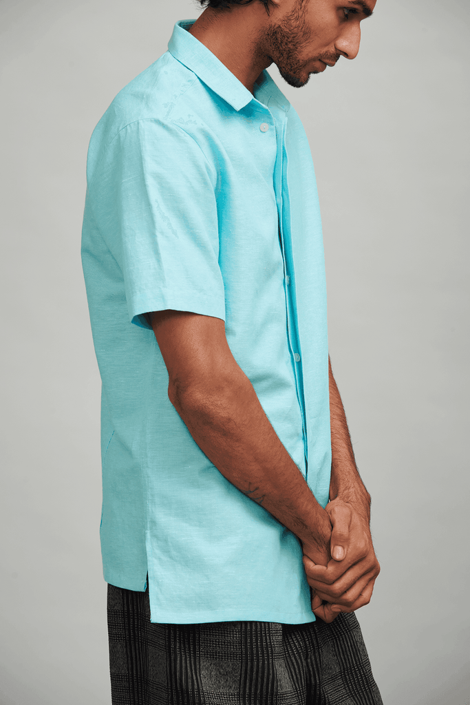 UNEVEN HEM SHIRT - dash and dot dash and dot