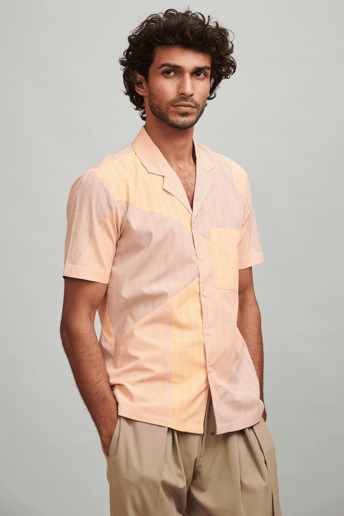 MULTI CHECK SHIRT - dash and dot dash and dot