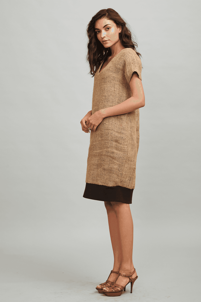 POTATO SACK DRESS - dash and dot dash and dot