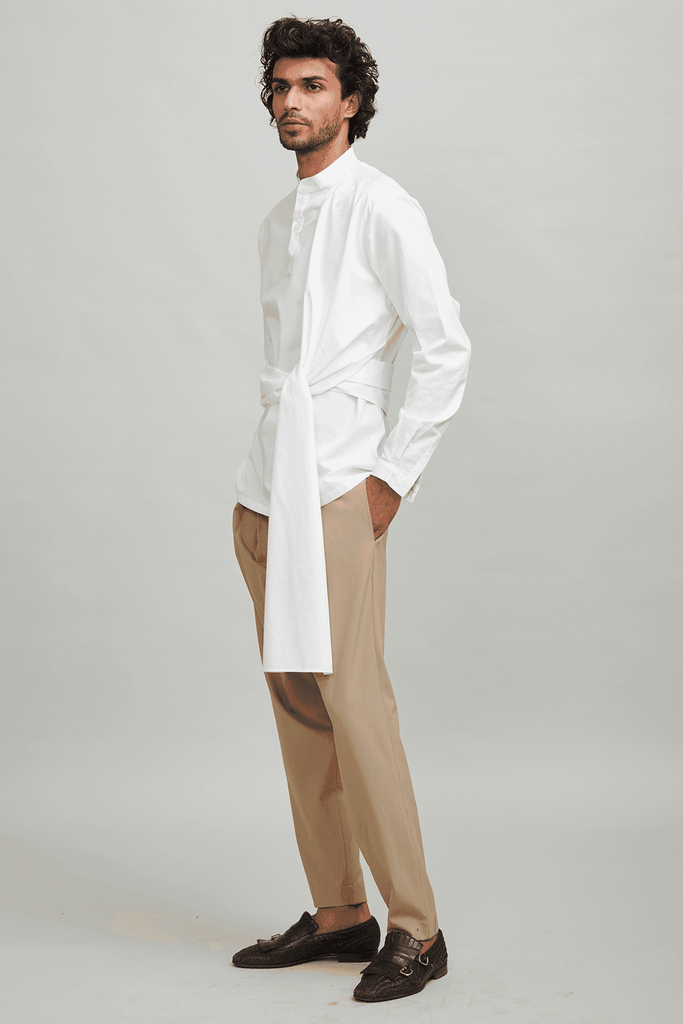 SCARF SHIRT - dash and dot dash and dot