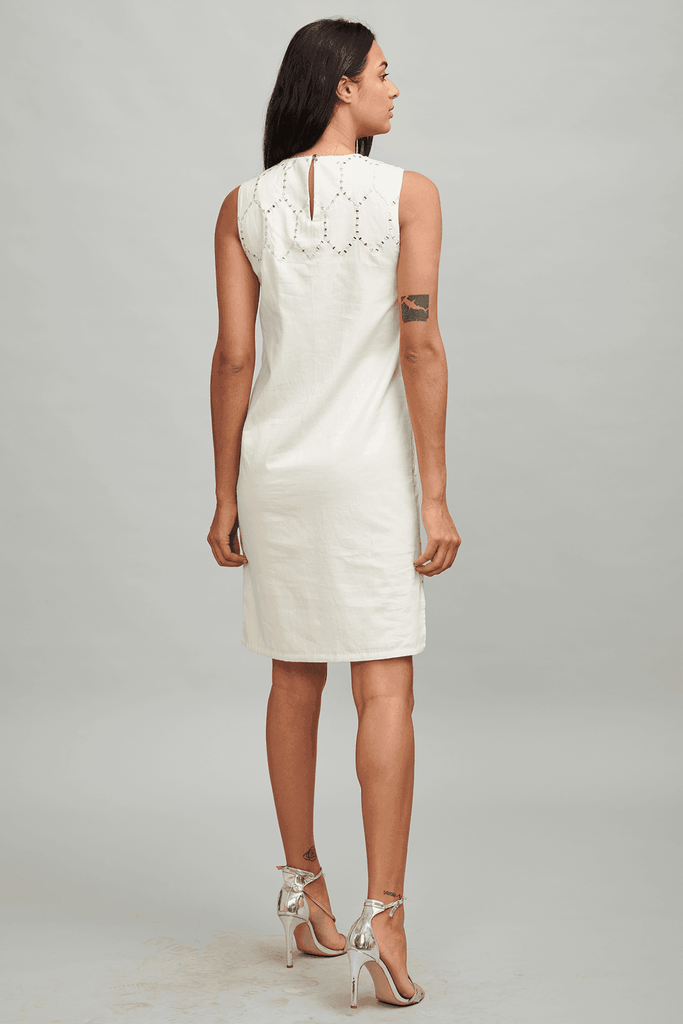 GEO MIRROR DRESS - dash and dot dash and dot