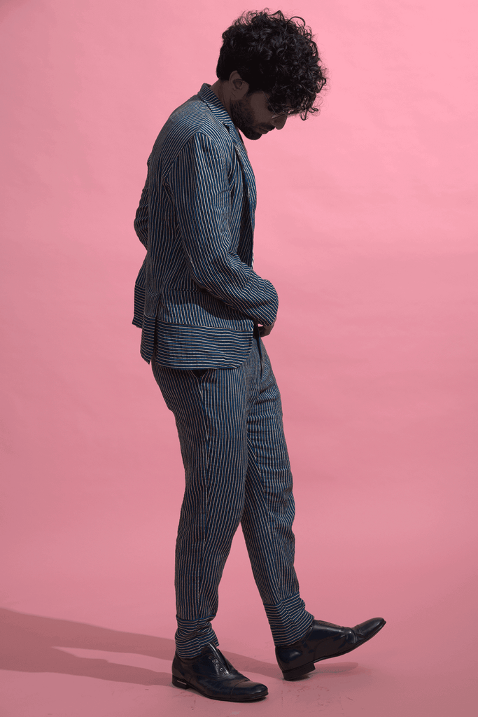 SUMMER STRIPE BLAZER - dash and dot dash and dot