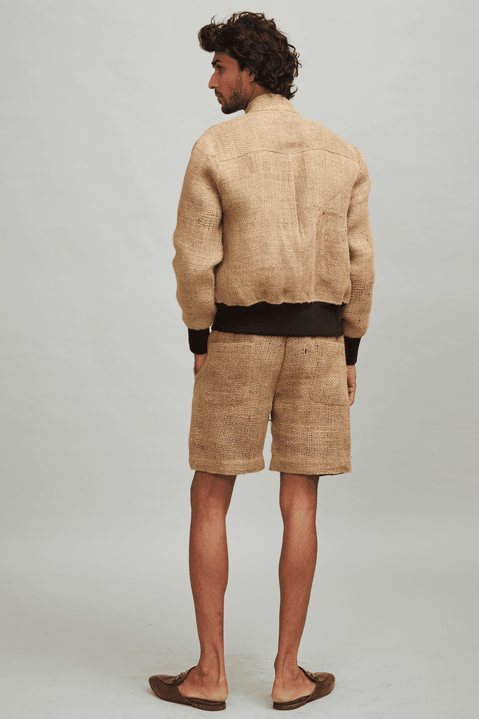 JUTE SHORTS - dash and dot dash and dot