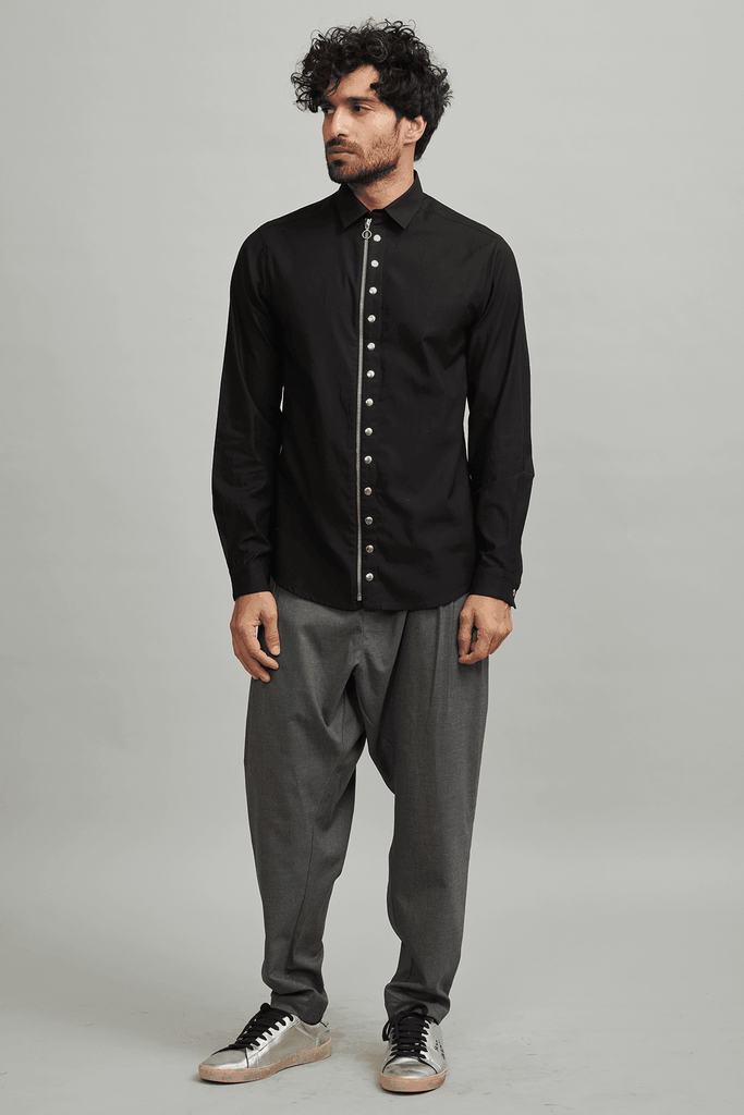 ZIP SNAP SHIRT - dash and dot dash and dot