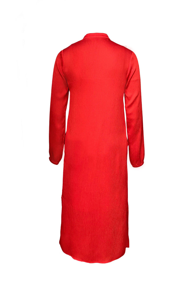 GOTA EMBROIDERED SHIRT DRESS - dash and dot dash and dot