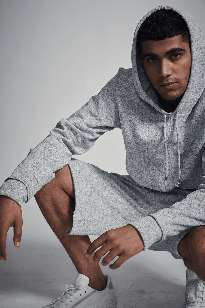 UNEVEN HEM HOODIE - dash and dot dash and dot