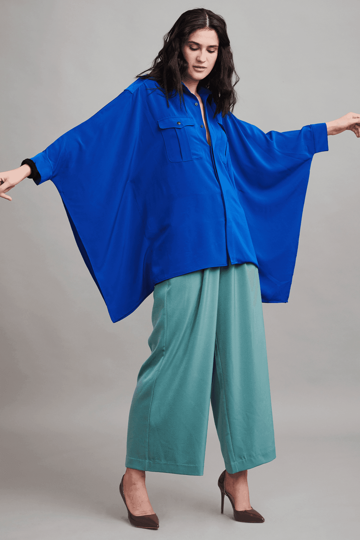 EXTRA BOXY SHIRT - dash and dot