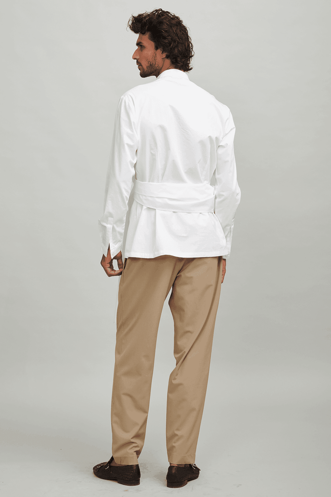 SCARF SHIRT - dash and dot dash and dot