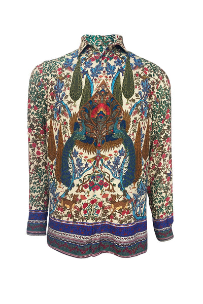 TAPESTRY PRINT SHIRT - dash and dot