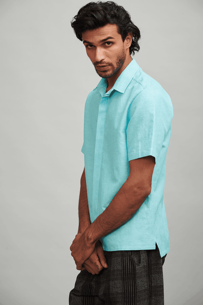 UNEVEN HEM SHIRT - dash and dot