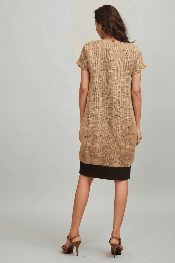 POTATO SACK DRESS - dash and dot dash and dot