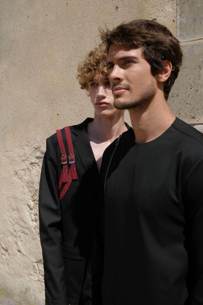 SIDE ZIP SHIRT - dash and dot dash and dot