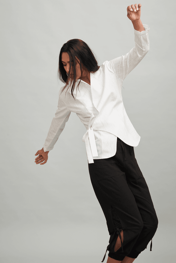 CRINKLE CUTOUT JOGGER - dash and dot dash and dot