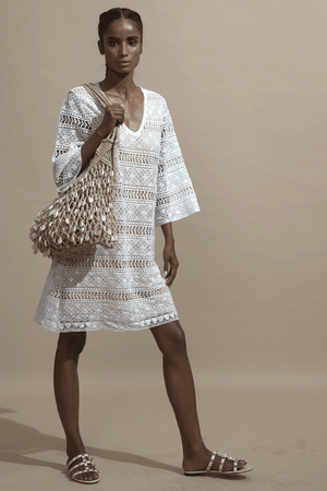 STRAIGHT LACE DRESS - dash and dot