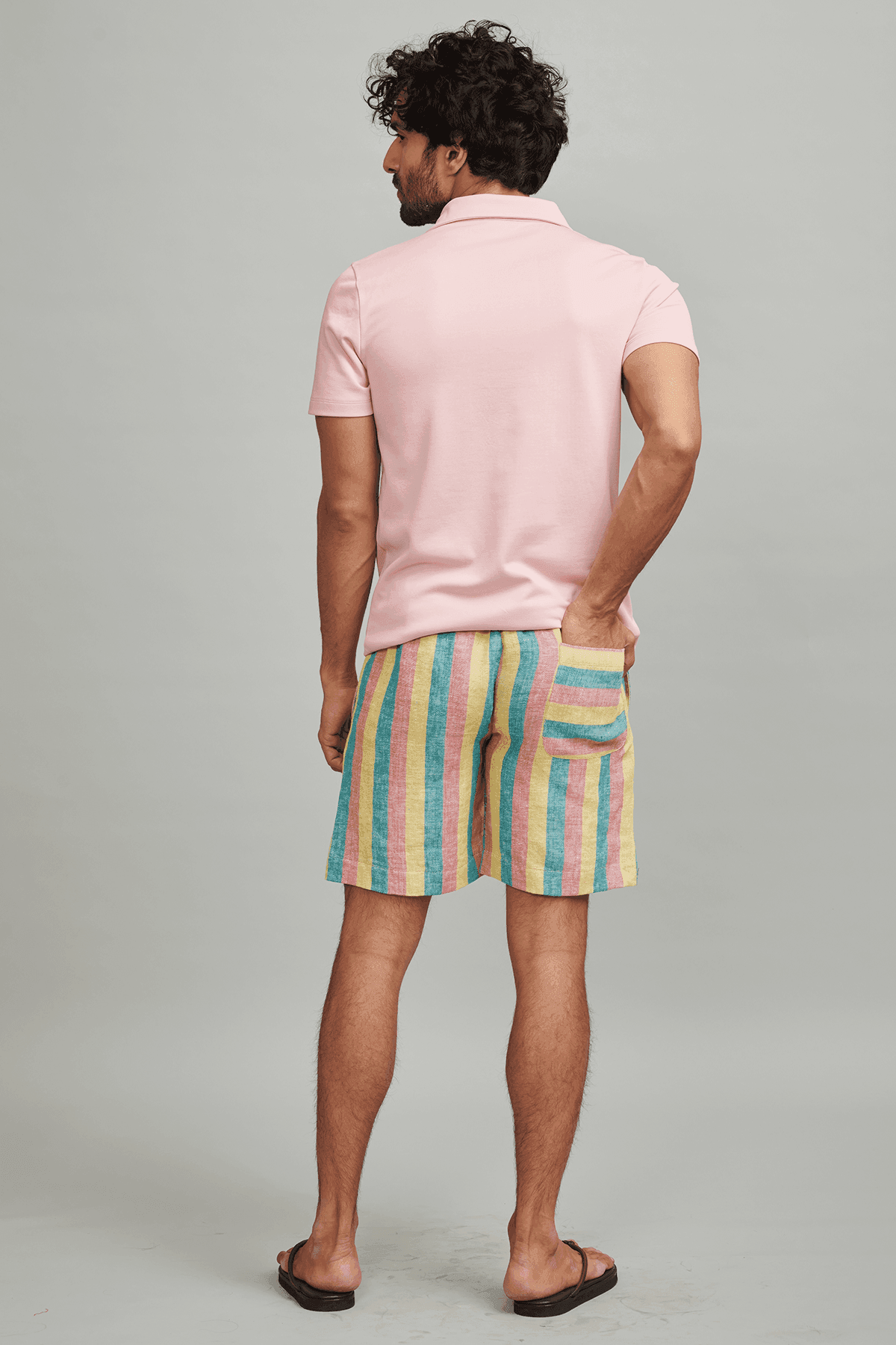 OFF CENTER PLACKET POLO - dash and dot