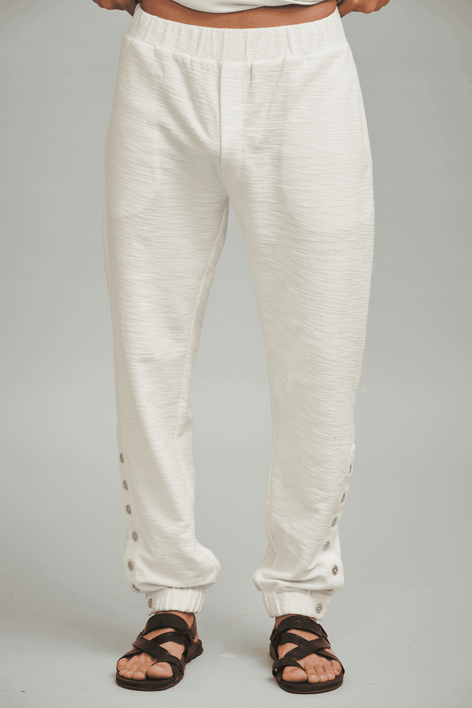 BUTTON CUFF JOGGER - dash and dot dash and dot