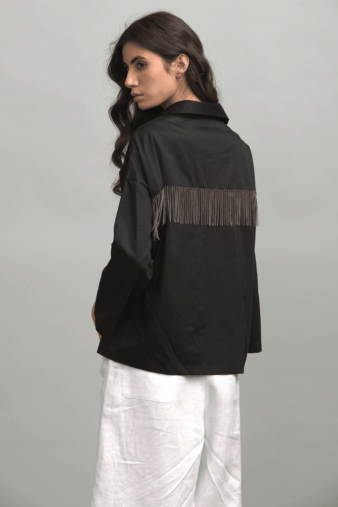 FRINGE SHIRT - dash and dot dash and dot