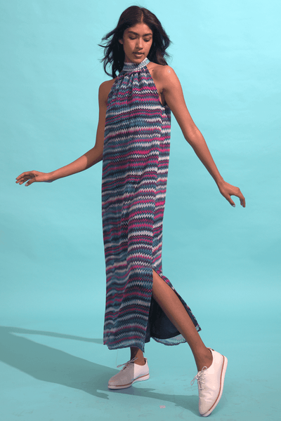 CHEVRON MAXI - dash and dot