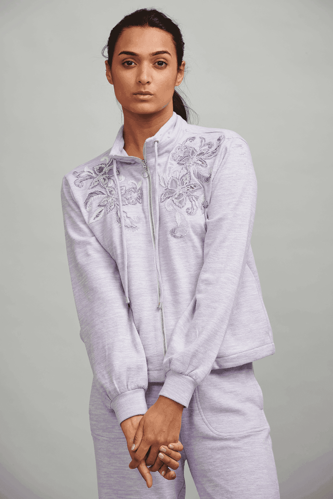 EMBROIDERED HACCI TRACK SUIT - dash and dot dash and dot