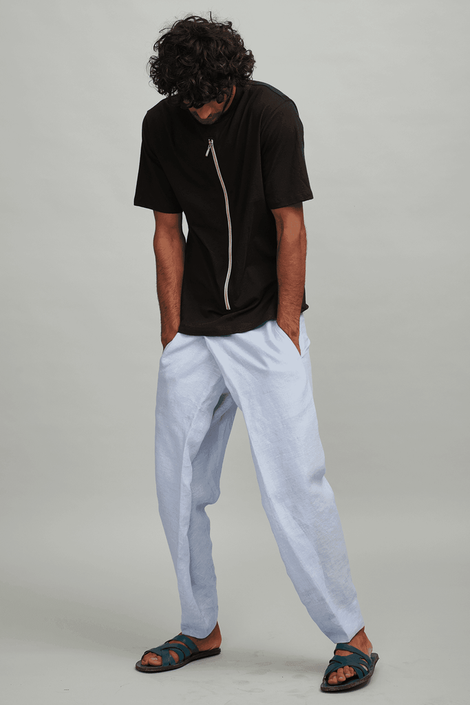 ZIP FRONT TEE - dash and dot dash and dot