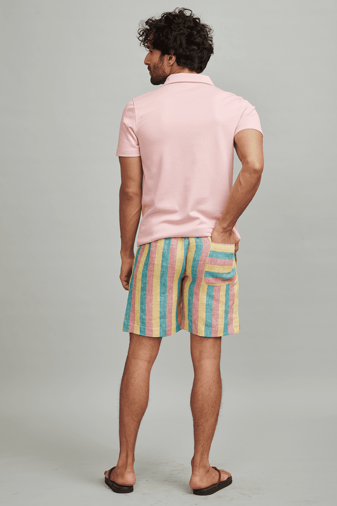 OFF CENTER PLACKET POLO - dash and dot dash and dot